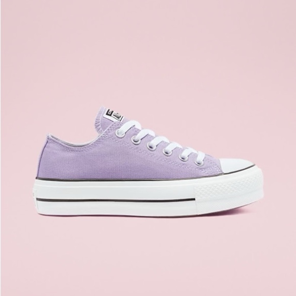 PURPLE CONVERSE PLATFORM CHUCK TAYLOR AI